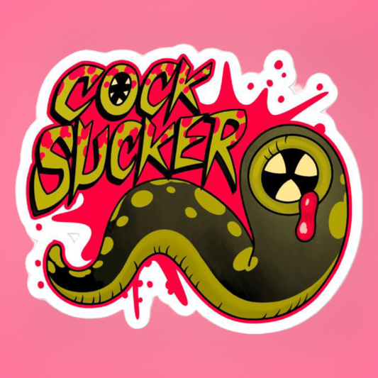 Cock Sucker Sticker
